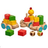 Wooden little chick train - Educational toy - T&M Toys