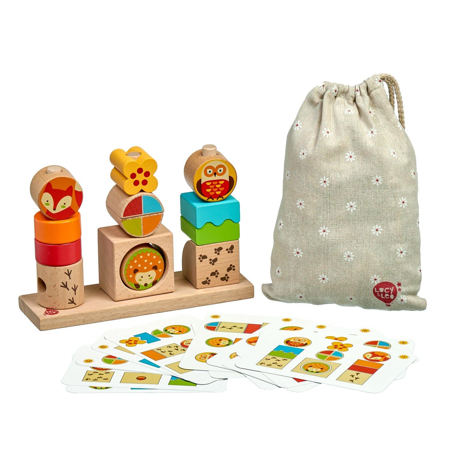 Day and night game wooden toy set - T&M Toys