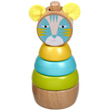 Cat stacker - educational wooden toy
