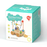 Wooden bead maze pull along - T&M Toys