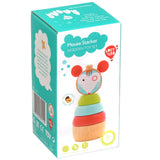 Mouse stacker - wooden toy set - T&M Toys