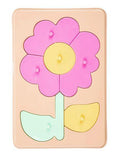 Bioplastic toys - Baby puzzle flower educational toy.