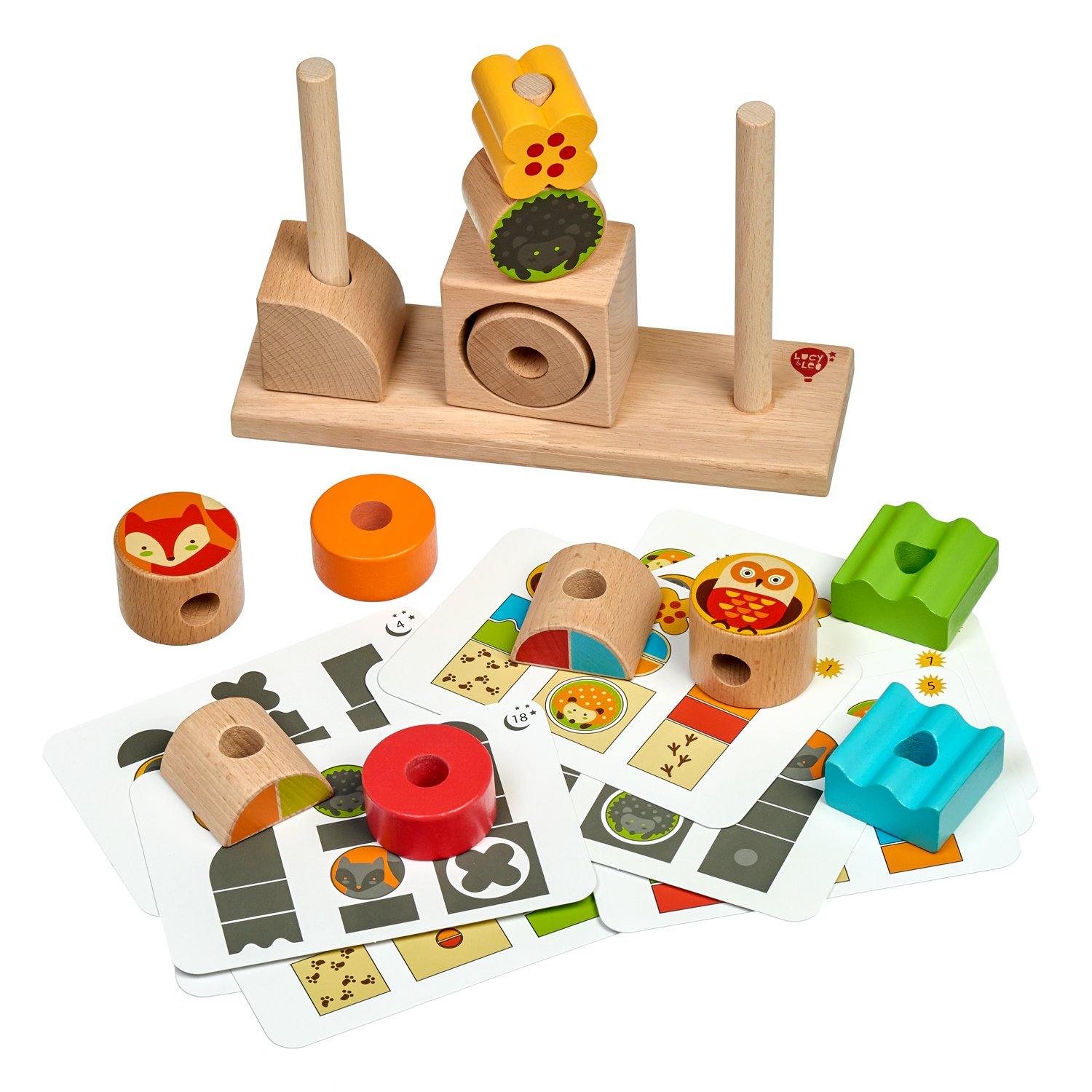 Day and night game wooden toy set - T&M Toys