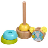 Cat stacker - educational wooden toy - T&M Toys