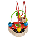 Ladybird wooden bead maze - T&M Toys