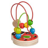 Ladybird wooden bead maze - T&M Toys