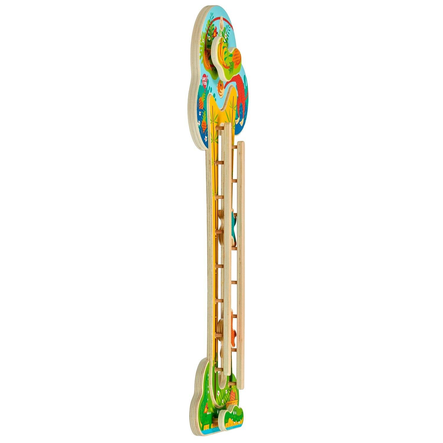 Sly monkey - wooden wall toy - T&M Toys