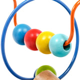 Wooden bead maze pull along - T&M Toys