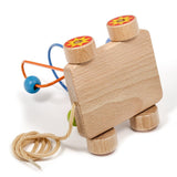 Wooden bead maze pull along - T&M Toys