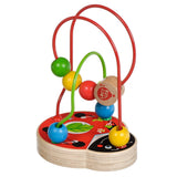 Ladybird wooden bead maze - T&M Toys
