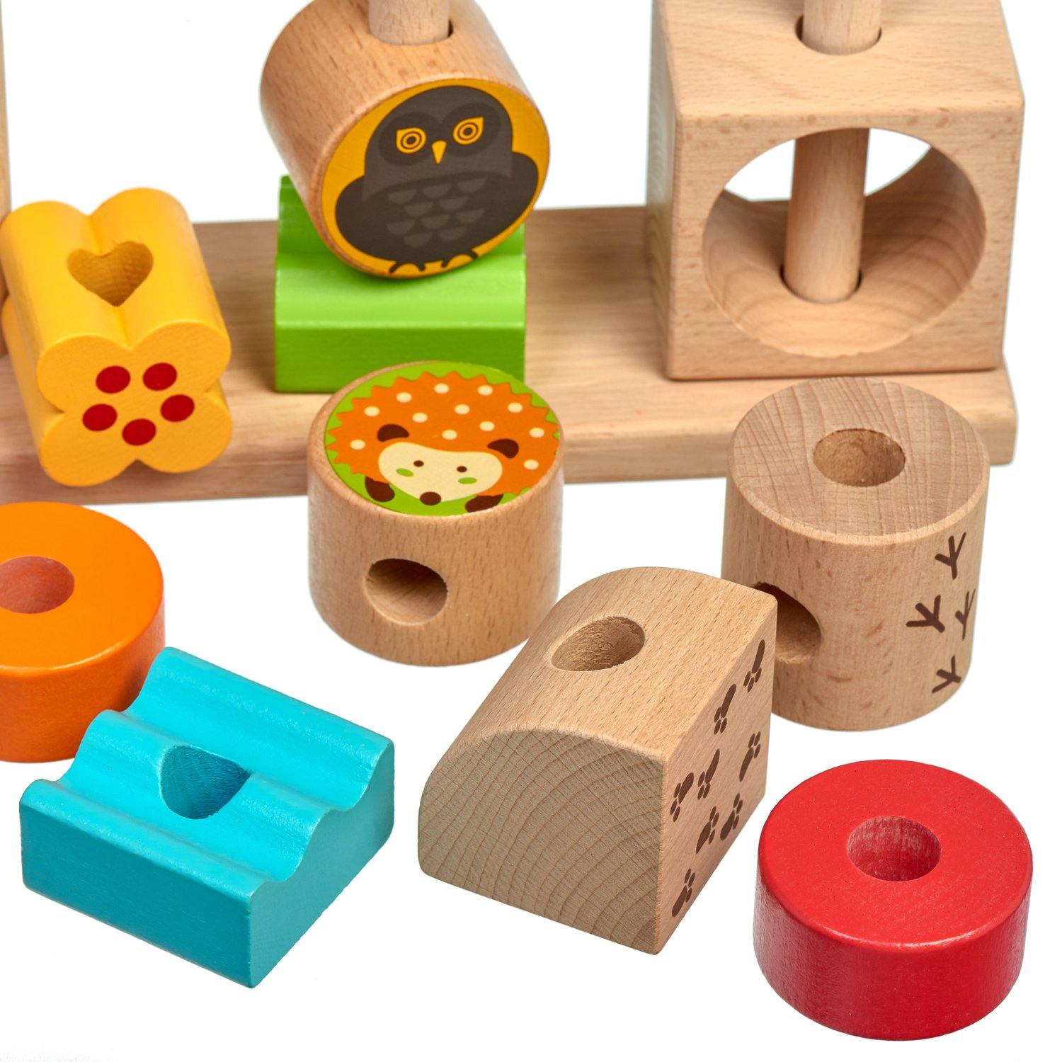 Day and night game wooden toy set - T&M Toys