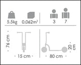 Infant heavy duty scooter 3-7 years - Outdoor toy.