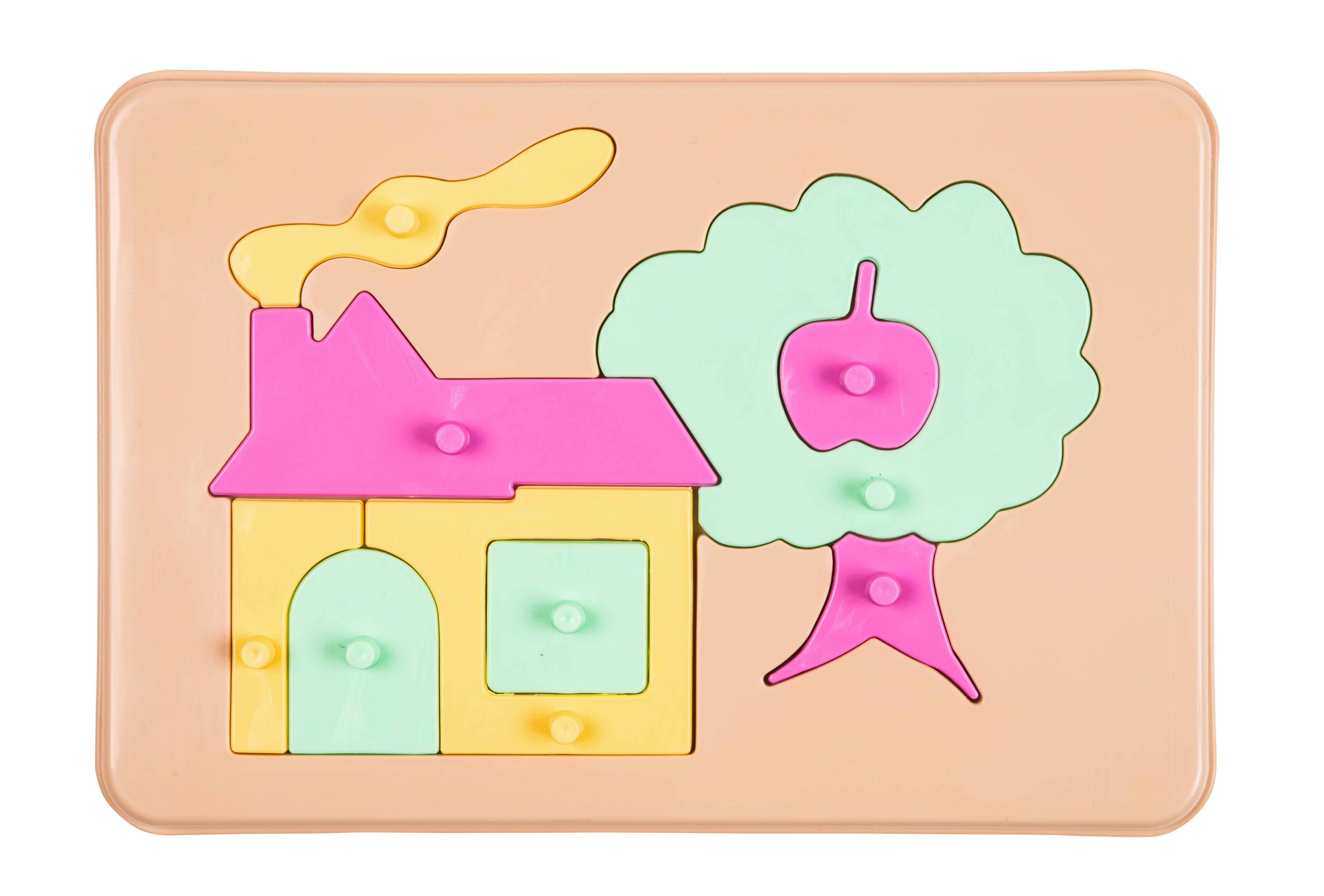 Bioplastic toys - Baby puzzle house educational toy. - T&M Toys