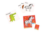 Animal Block Puzzle - Wooden toy.