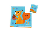 Animal Block Puzzle - Wooden toy.