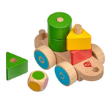 Wooden little chick train - Educational toy - T&M Toys
