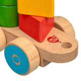 Wooden little chick train - Educational toy - T&M Toys