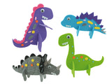 My First Felt Dinosaurs - Kids crafts.