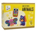 Make your own 3D paper animal - Craft toy.