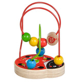 Ladybird wooden bead maze - T&M Toys