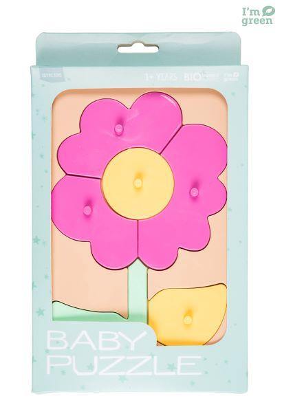 Bio plastic - Baby puzzle 'flower' educational toy - T&M Toys