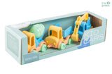 Bioplastic toys - 3 piece vehicle set. - T&M Toys