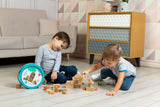 Mixed blocks - 25 piece wooden toy set