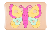Bioplastic toys - Baby puzzle butterfly educational toy.