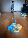 Bioplastic toys - Toddler puzzle domino.
