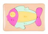 Bioplastic toys - Baby puzzle big fish educational toy.